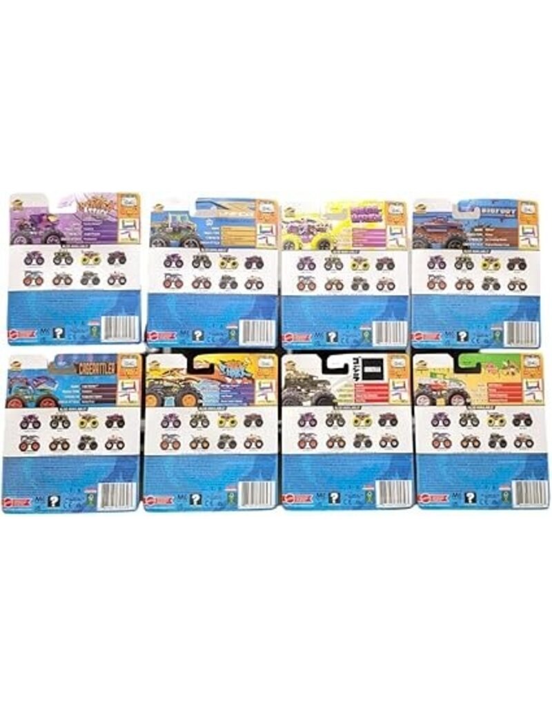 HOT WHEELS MTL FYJ44 HOTWHEELS 1/64 MONSTER TRUCKS (STYLES MAY VARY)