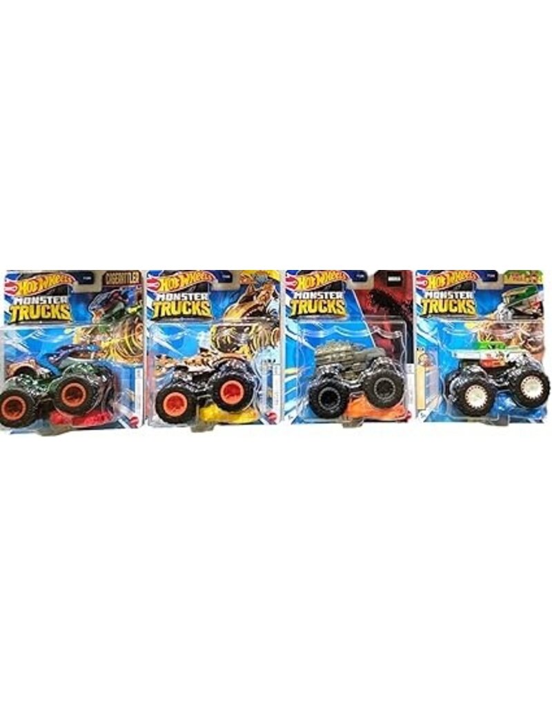 HOT WHEELS MTL FYJ44 HOTWHEELS 1/64 MONSTER TRUCKS (STYLES MAY VARY)