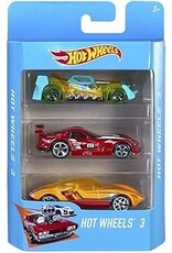 HOT WHEELS MTL K5904 HOT WHEELS 3-PACK GIFT PACK (STYLES MAY VARY)