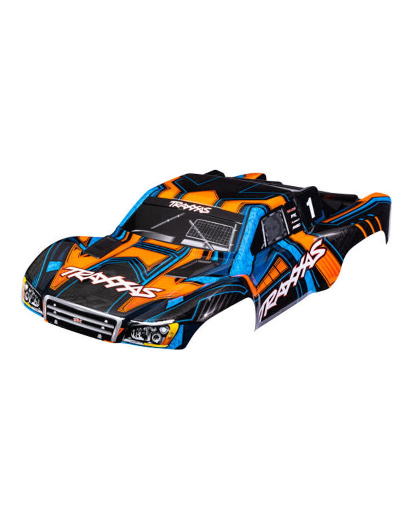 TRAXXAS TRA6844-ORNG BODY SLASH 4X4 ORNG/BLUE CLIPLESS