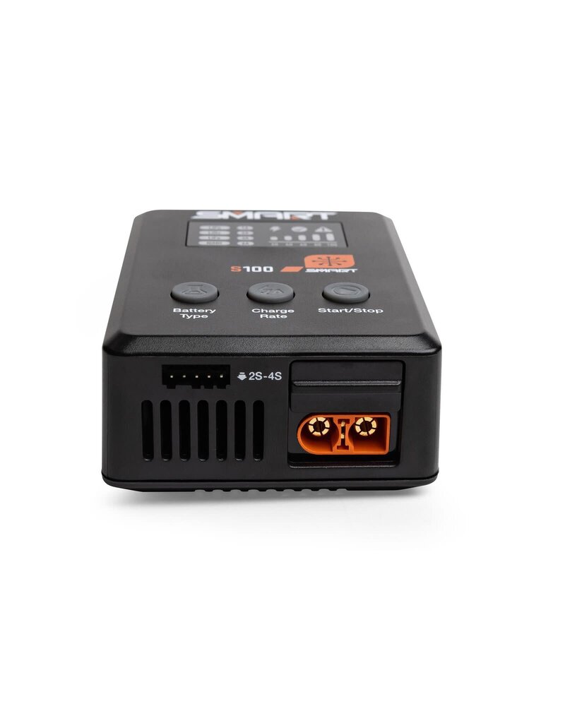 SPEKTRUM SPMX-1032 SMART POWERSTAGE SURFACE BUNDLE: 5000MAH 2S 50C LIPO BATTERY (IC5) / 100W S100 CHARGER
