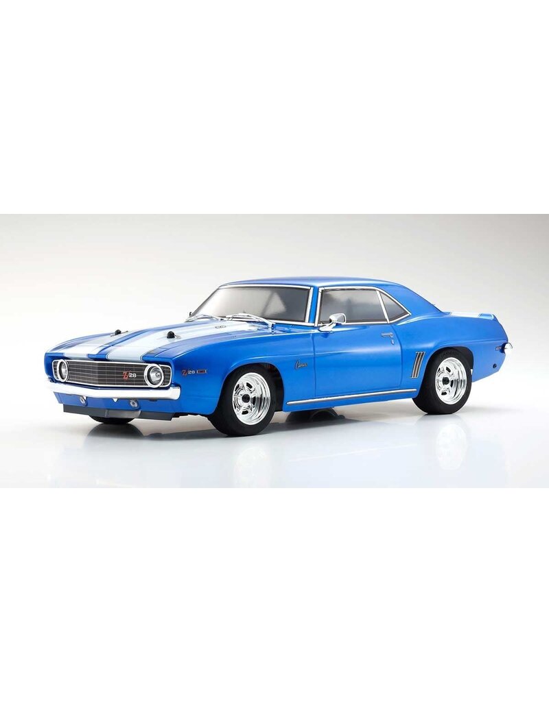 KYOSHO KYO34418T1C FAZER MKII 1969 CHEVY CAMARO Z/28 LE MANS BLUE