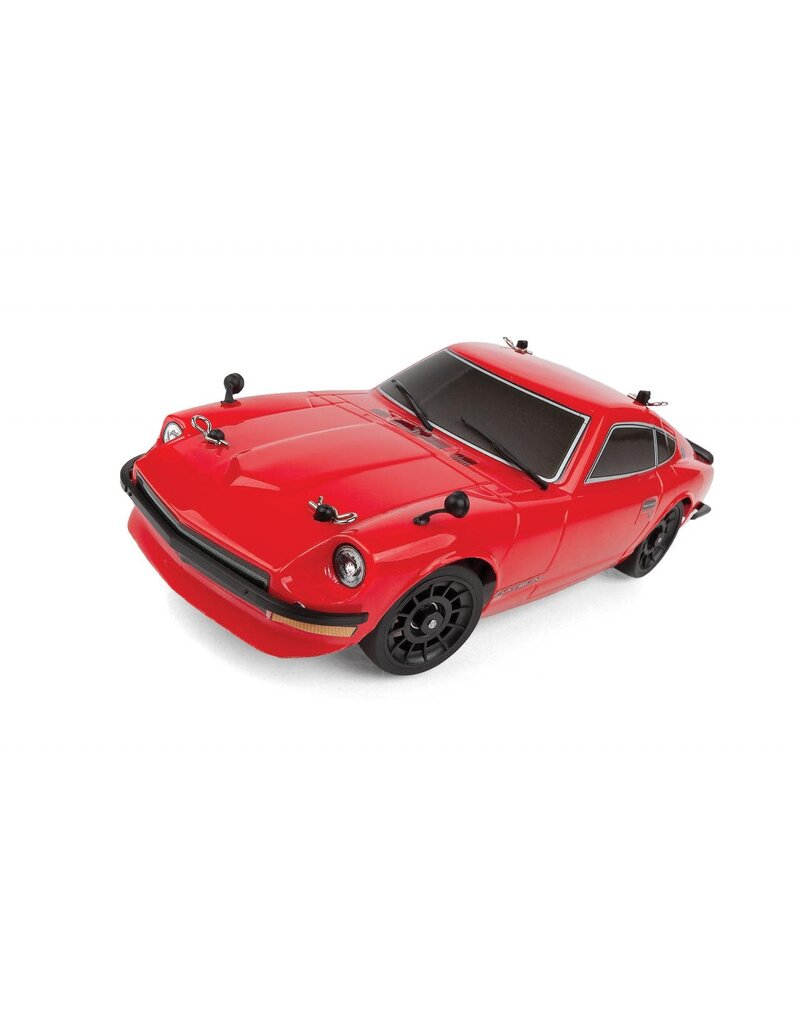 TEAM ASSOCIATED ASC20191C  SR27 DATSUN 240Z 1/27 RTR ELECTRIC 2WD ON-ROAD TOURING CAR COMBO (RED) W/2.4GHZ RADIO, BATTERY & CHARGER