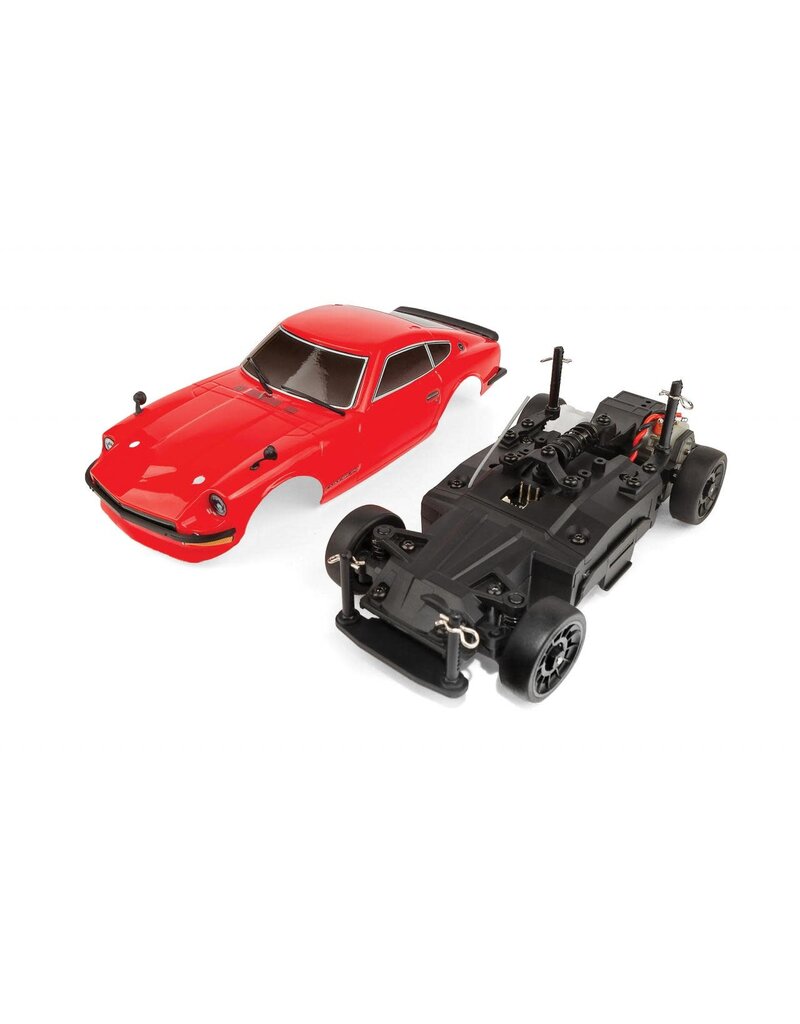 TEAM ASSOCIATED ASC20191C  SR27 DATSUN 240Z 1/27 RTR ELECTRIC 2WD ON-ROAD TOURING CAR COMBO (RED) W/2.4GHZ RADIO, BATTERY & CHARGER