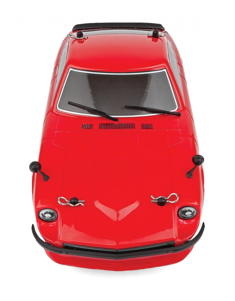 TEAM ASSOCIATED ASC20191C  SR27 DATSUN 240Z 1/27 RTR ELECTRIC 2WD ON-ROAD TOURING CAR COMBO (RED) W/2.4GHZ RADIO, BATTERY & CHARGER