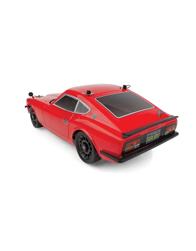 TEAM ASSOCIATED ASC20191C  SR27 DATSUN 240Z 1/27 RTR ELECTRIC 2WD ON-ROAD TOURING CAR COMBO (RED) W/2.4GHZ RADIO, BATTERY & CHARGER