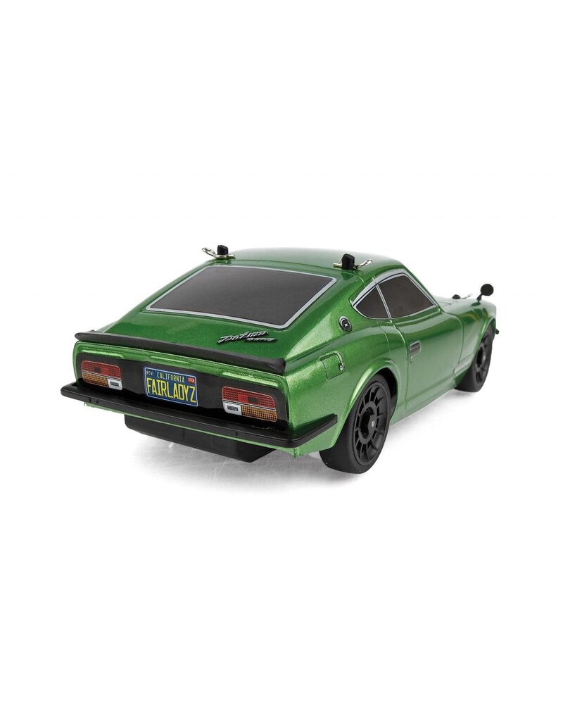 TEAM ASSOCIATED ASC20188C  SR27 DATSUN 240Z 1/27 RTR ELECTRIC 2WD ON-ROAD TOURING CAR COMBO (GREEN) W/2.4GHZ RADIO, BATTERY & CHARGER