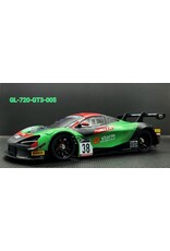 GL RACING GL-720S-GT3-005 MCLAREN 720S GT3 #38 LIVERY BODY: RED/ GREEN