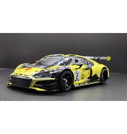 GL RACING GL-R8-EVO-001 AUDI R8 EVO #2 LIVERY BODY: YELLOW/ BLACK