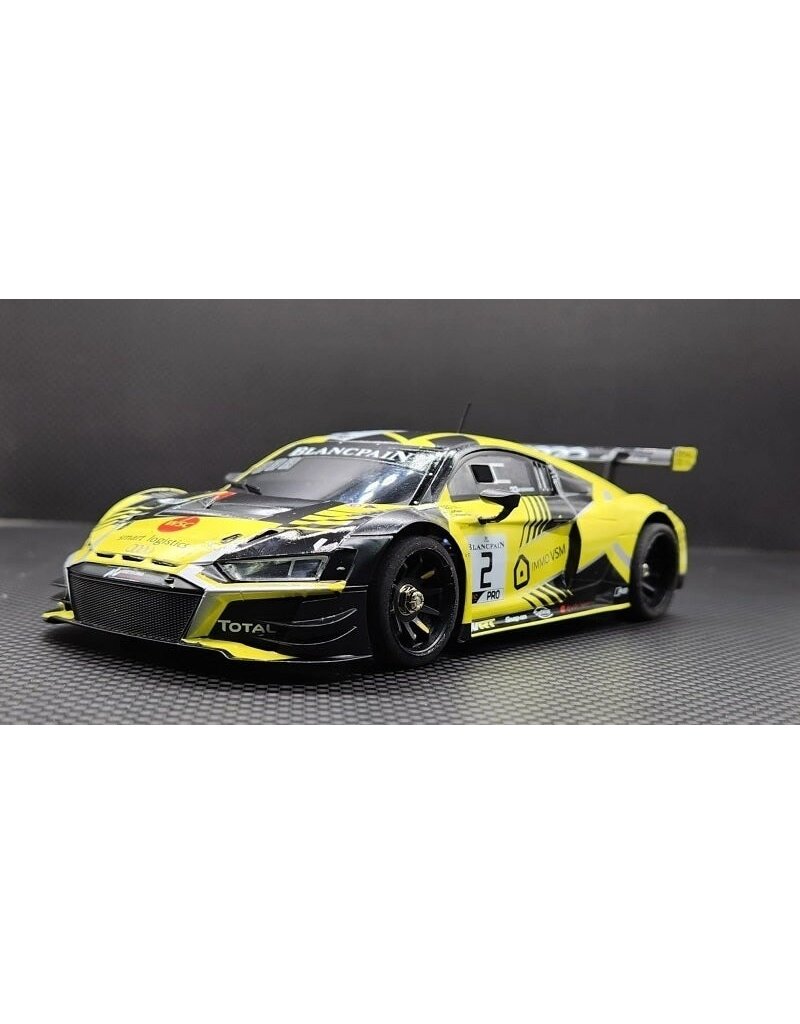 GL RACING GL-R8-EVO-001 AUDI R8 EVO #2 LIVERY BODY: YELLOW/ BLACK