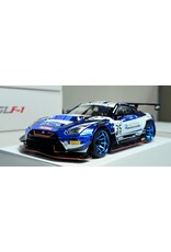 GL RACING GL-NISSAN-GT3-001 NISSAN R35 GTR GT3 #35 LIVERY BODY: CHROME BLUE/ WHITE
