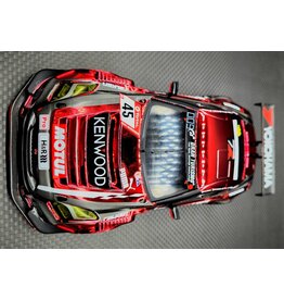 GL RACING GL-NISSAN-GT3-004 NISSAN R35 GTR GT3 #45 LIVERY BODY: CHROME RED/ BLACK