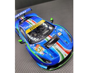 GLレーシング製 ミニッツボディ フェラーリ 488GT3 ブルー 278130659_5555200481174144_176