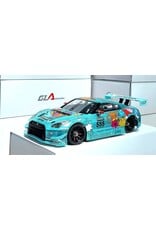 GL RACING GL-NISSAN-GT3-003 NISSAN R35 GTR GT3 #555 LIVERY BODY: TEAL-CHROME