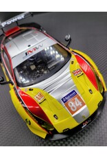 GL RACING GL-488-GT3-010 FERRARI 488 GT3 #84 LIVERY BODY: YELLOW/RED