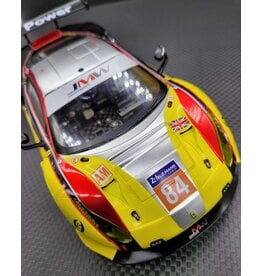 GL RACING GL-488-GT3-010 FERRARI 488 GT3 #84 LIVERY BODY: YELLOW/RED