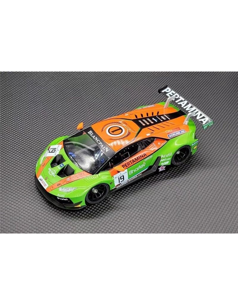 GL RACING GL-LBO-GT3-001 LAMBORGHINI HURACAN GT3 #19 LIVERY BODY: GREEN/ORANGE