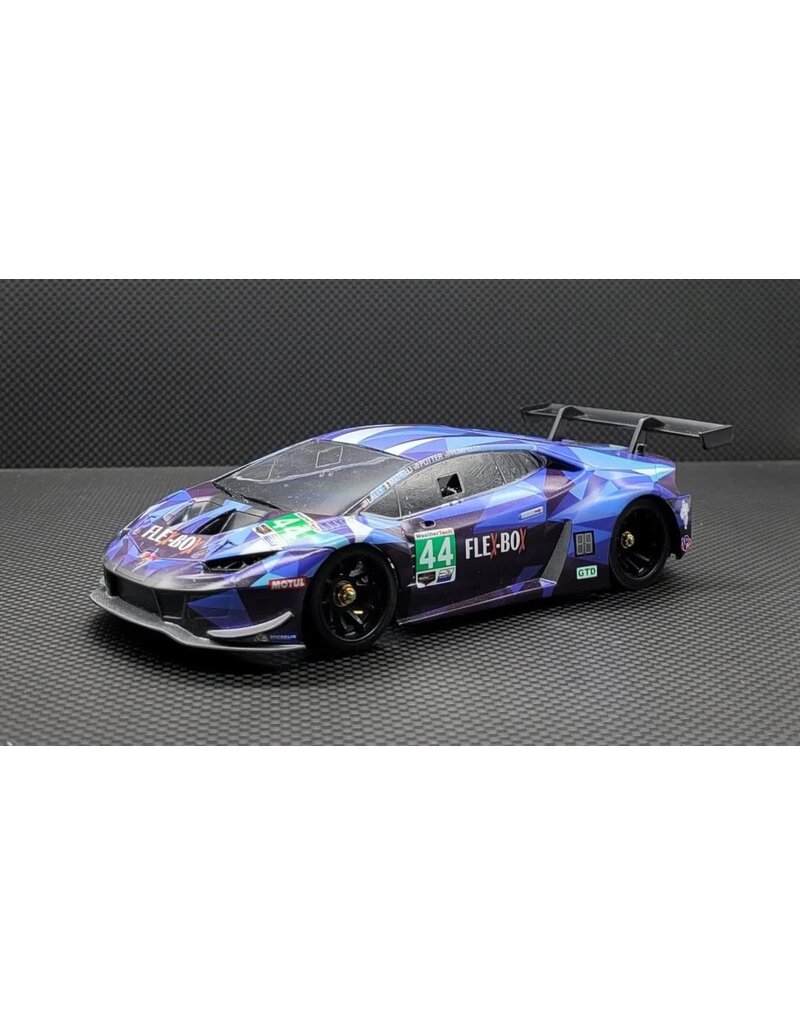 GL RACING GL-LBO-GT3-002 LAMBORGHINI HURACAN GT3 #44 LIVERY BODY: BLUE TRIANGLES