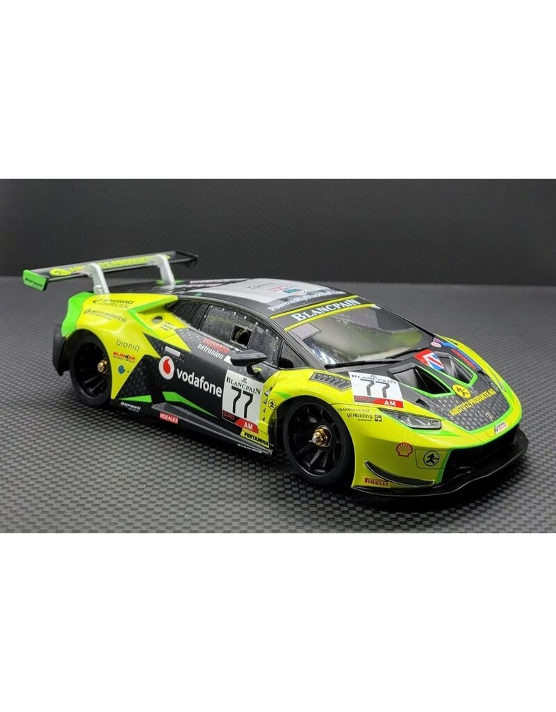 GL RACING GL-LBO-GT3-003 LAMBORGHINI HURACAN GT3 #77 LIVERY BODY: BLACK/YELLOW