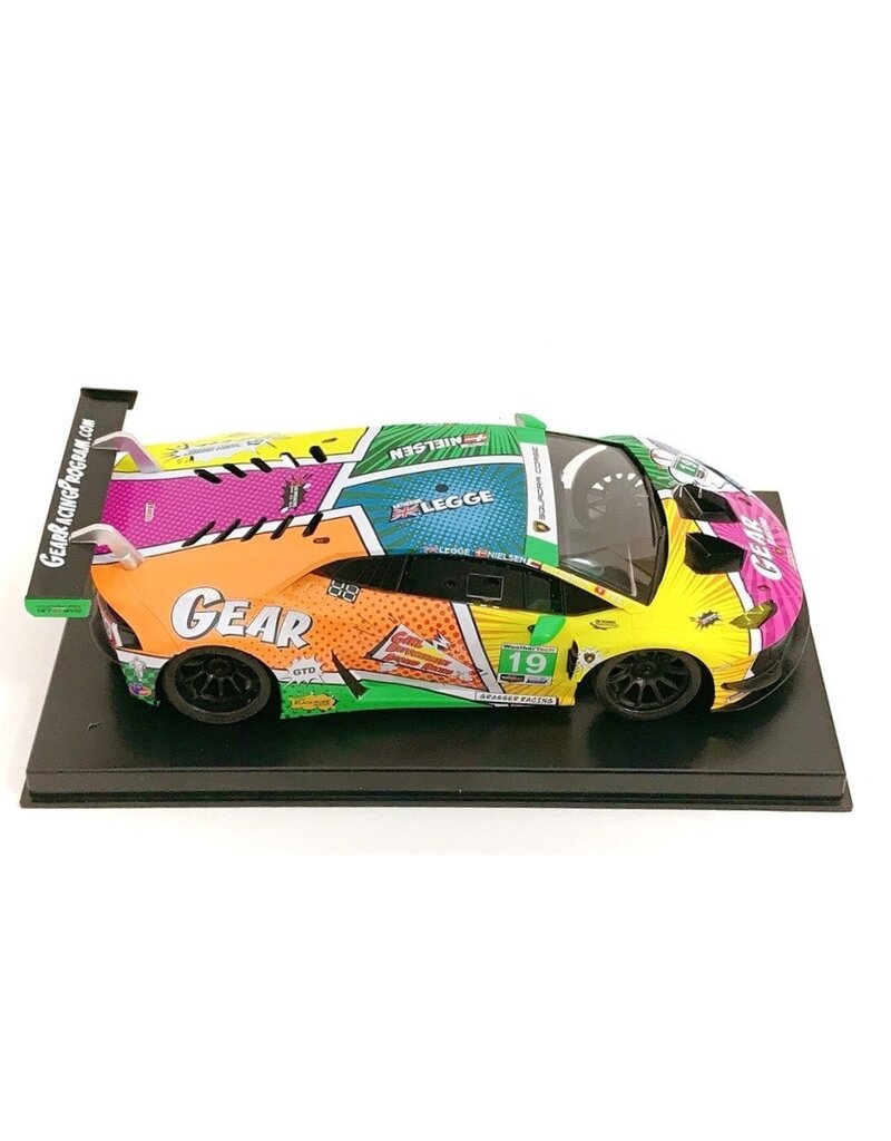 GL RACING GL-LBO-GT3-004 LAMBORGHINI HURACAN GT3 #19 LIVERY BODY: COLORFUL