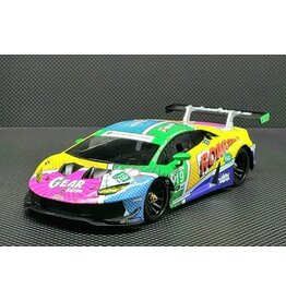 GL RACING GL-LBO-GT3-004 LAMBORGHINI HURACAN GT3 #19 LIVERY BODY: COLORFUL