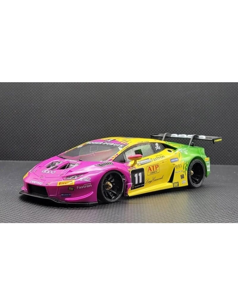 GL RACING GL-LBO-GT3-008 LAMBORGHINI HURACAN GT3 #11 LIVERY BODY: PURPLE/YELLOW