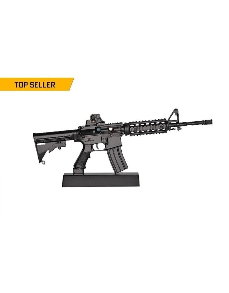 GOAT GUN GOAAR-BLACK MINIATURE 1/3 SCALE DIE-CAST AR-15 NON-FIRING MODEL KIT