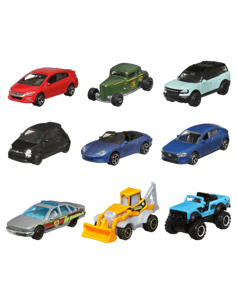 MATCHBOX MTL X7111 MATCHBOX 9-PACK (STYLES MAY VARY)