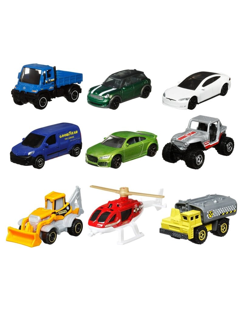 MATCHBOX MTL X7111 MATCHBOX 9-PACK (STYLES MAY VARY)