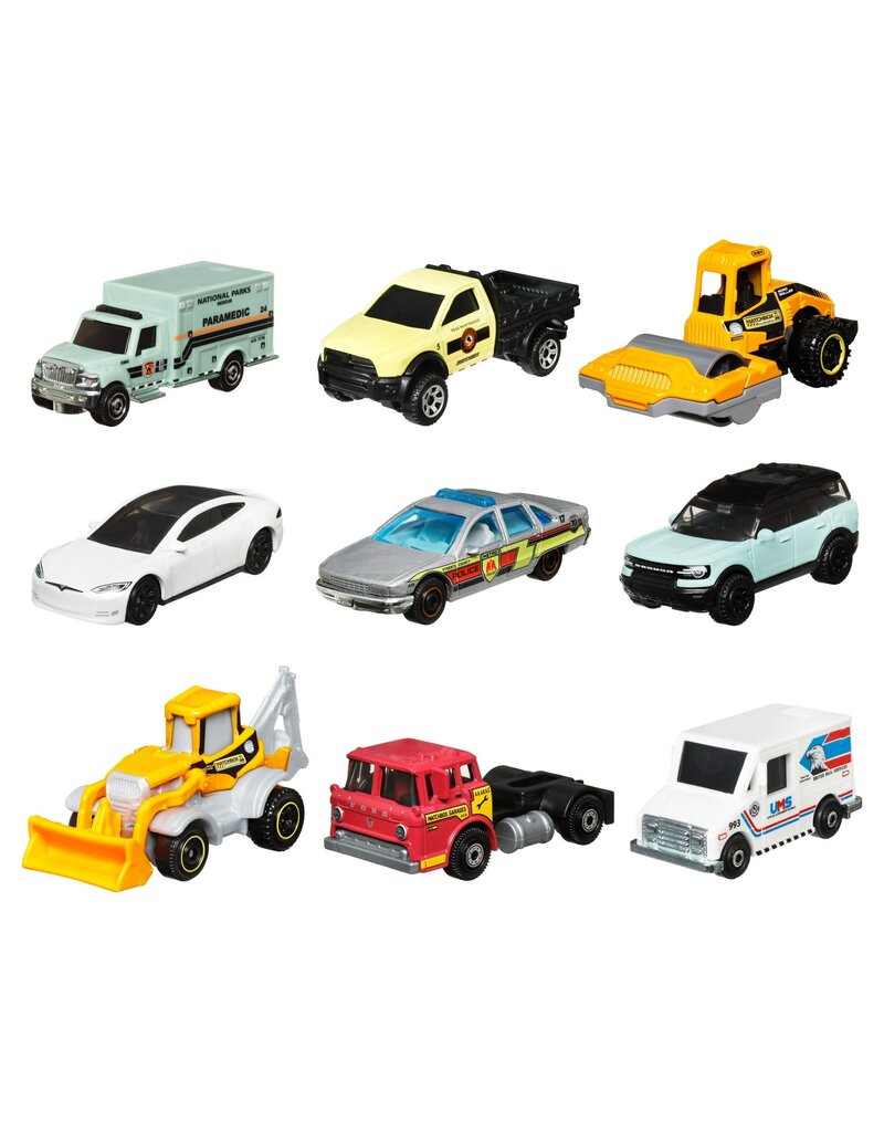 MATCHBOX MTL X7111 MATCHBOX 9-PACK (STYLES MAY VARY)