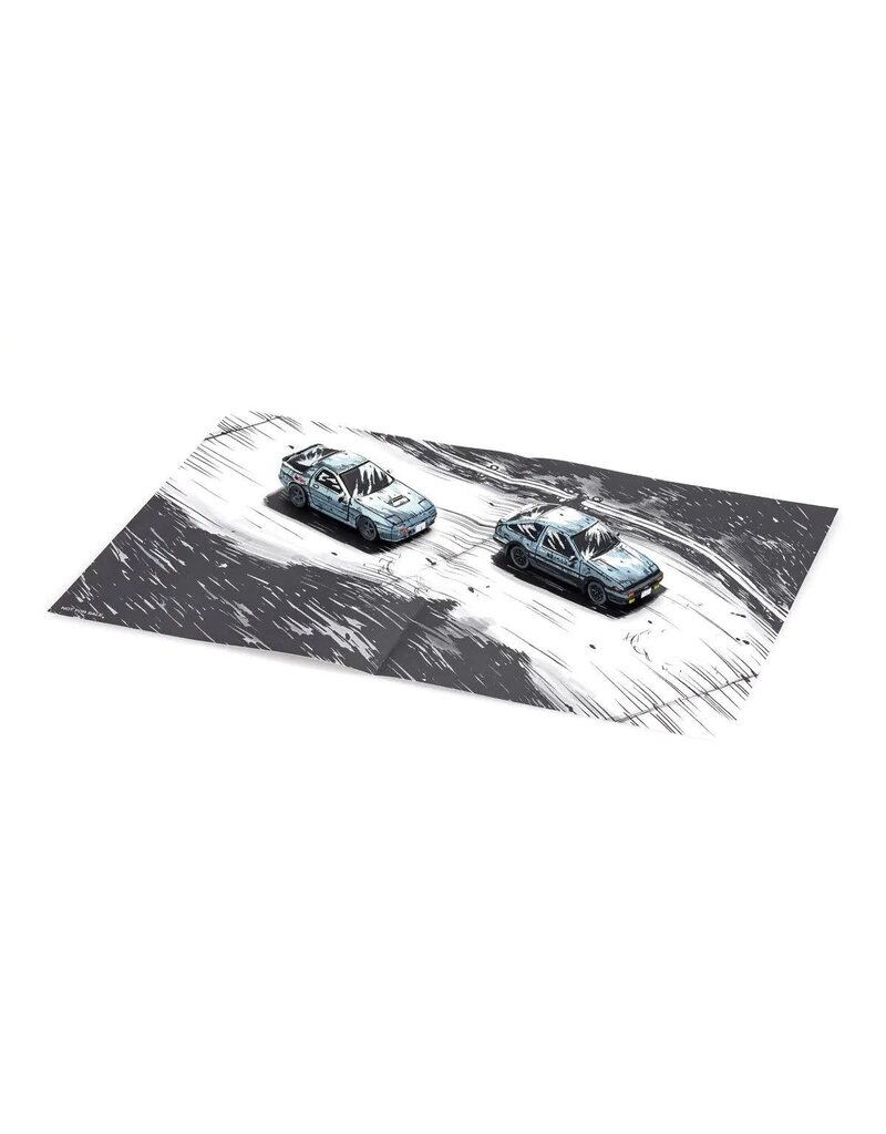 KYOSHO KYOK07057AA 1/64 INITIAL D COMIC EDITION 3 CAR SET
