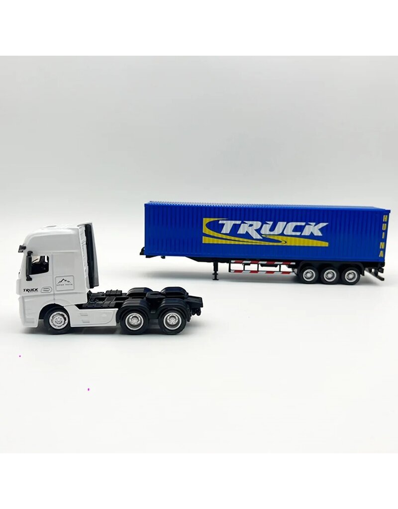HUINA IMX14541 CONTAINER TRUCK BLUE