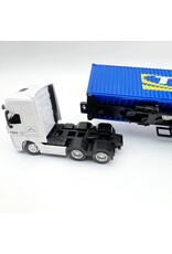 HUINA IMX14541 CONTAINER TRUCK BLUE