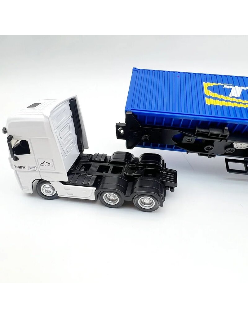 HUINA IMX14541 CONTAINER TRUCK BLUE