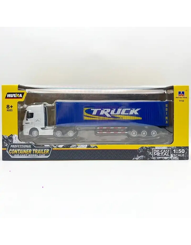 HUINA IMX14541 CONTAINER TRUCK BLUE