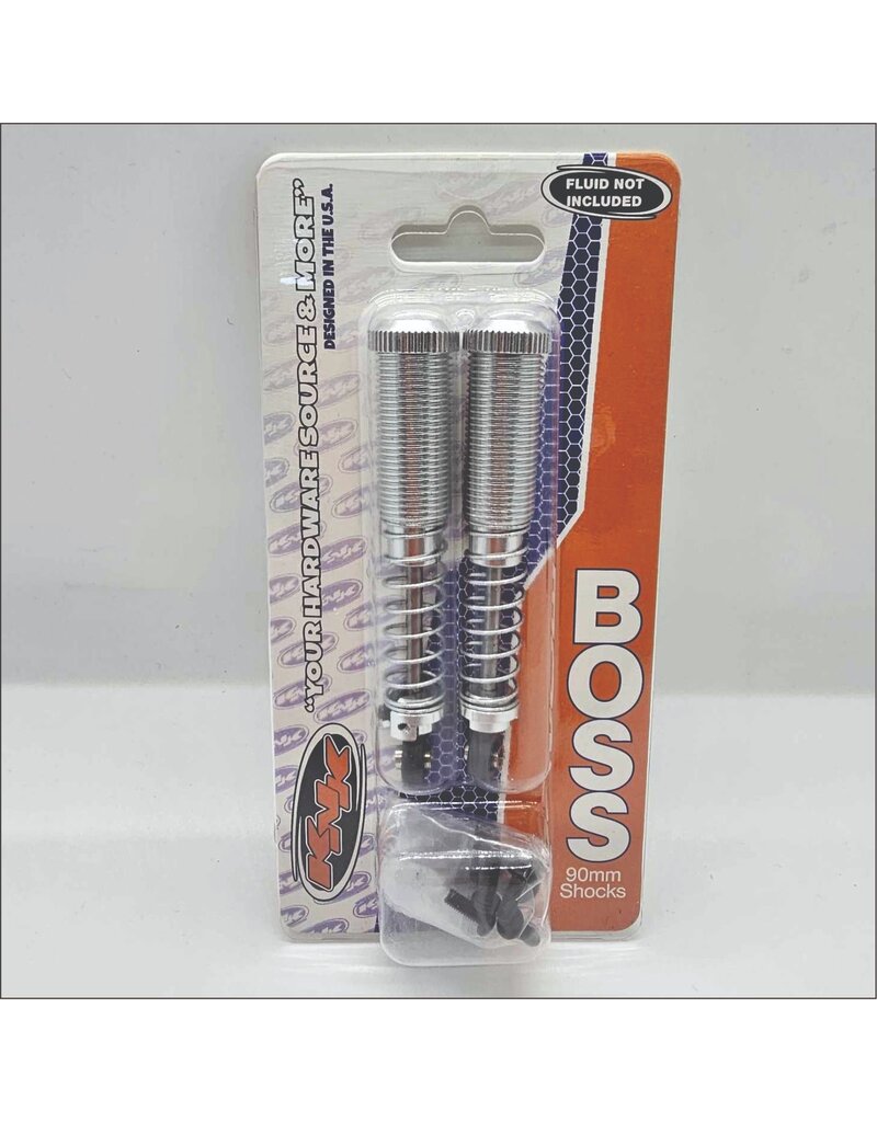 TEAM KNK KNKCS0911 BOSS 90MM SHOCKS SILVER