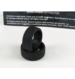 MARKA RACING PRODUCTS KEN MRK-MZR-V5F25 V5 MINI-Z RCP RUBBER FRONT TIRE 25 DEGREE