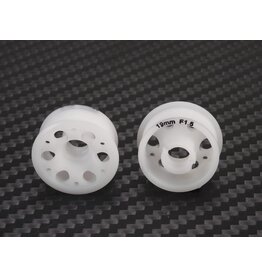 PN RACING KEN PNMR2086F15 MINI-Z 2WD MACHINE CUT 6 SPOKE DELRIN 8.5X19MM FLANGED WHEL F 1.5