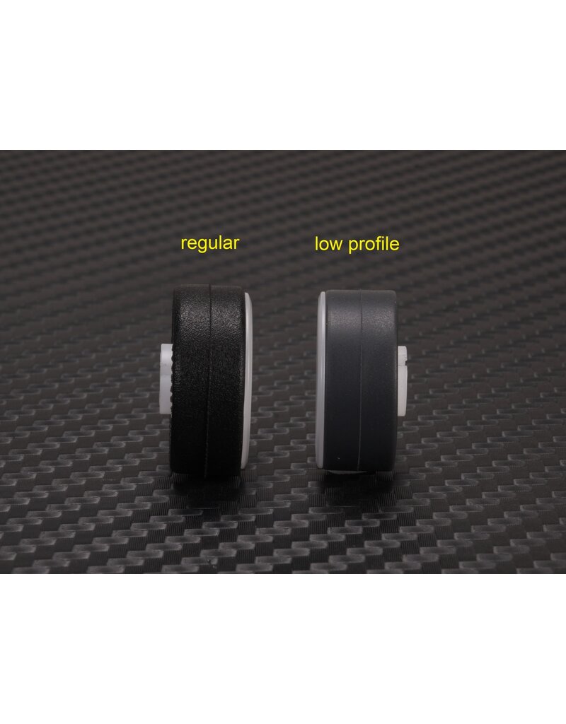 PN RACING KEN PNMR2086F15 MINI-Z 2WD MACHINE CUT 6 SPOKE DELRIN 8.5X19MM FLANGED WHEL F 1.5