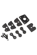 JOMUREMA JOM280220 MINI-Z GT01 BODY CARBON FIBER FRONT MOUNT HOLDER SET