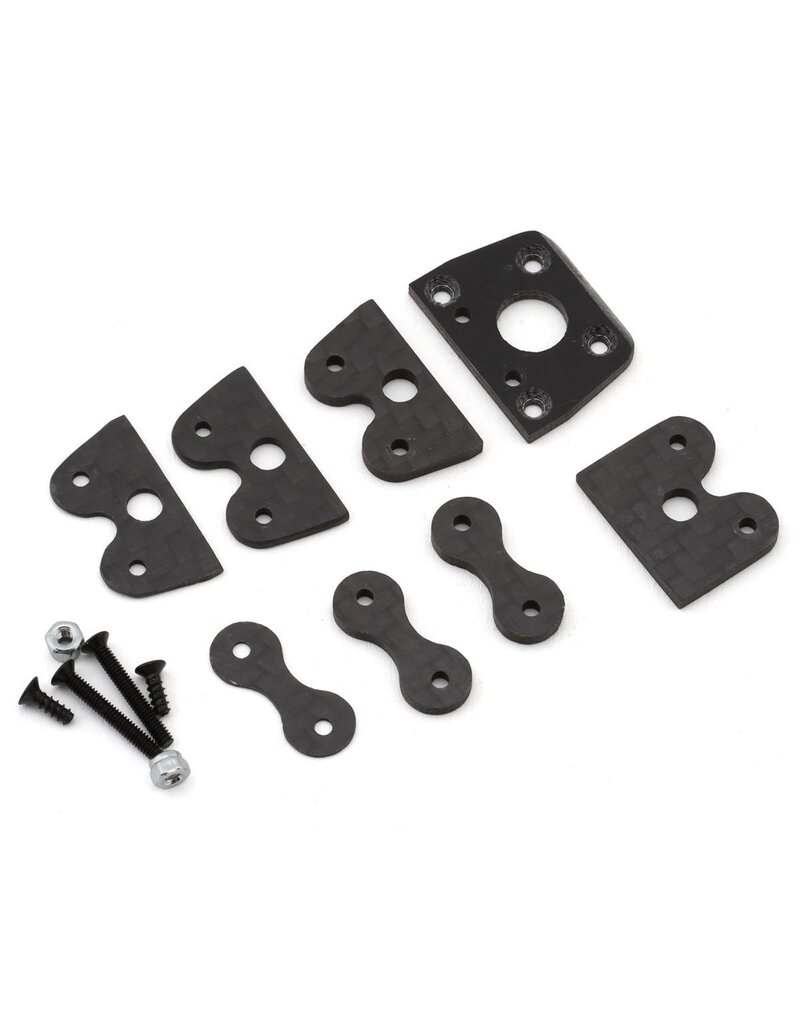 JOMUREMA JOM280220 MINI-Z GT01 BODY CARBON FIBER FRONT MOUNT HOLDER SET