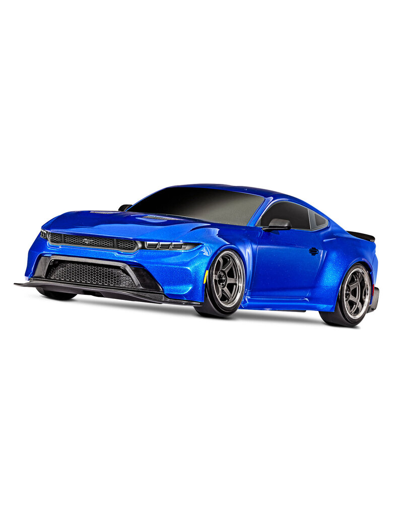 TRAXXAS TRA105237-4-BLUE 4-TEC FORD MUSTANG DRIFT