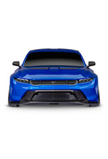 TRAXXAS TRA105237-4-BLUE 4-TEC FORD MUSTANG DRIFT