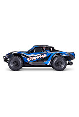 TRAXXAS TRA102076-4-BLUE MAXX SLASH 6S SHORT COURSE TRUCK: BLUE