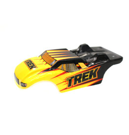 RAGE RC RGRC2453Y MINI TREK PAINTED BODY: YELLOW