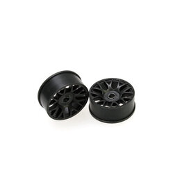 PN RACING KEN PN488BF0 MINI-Z AWD MACHINE CUT BBS FRONT WHEEL F0 BLACK