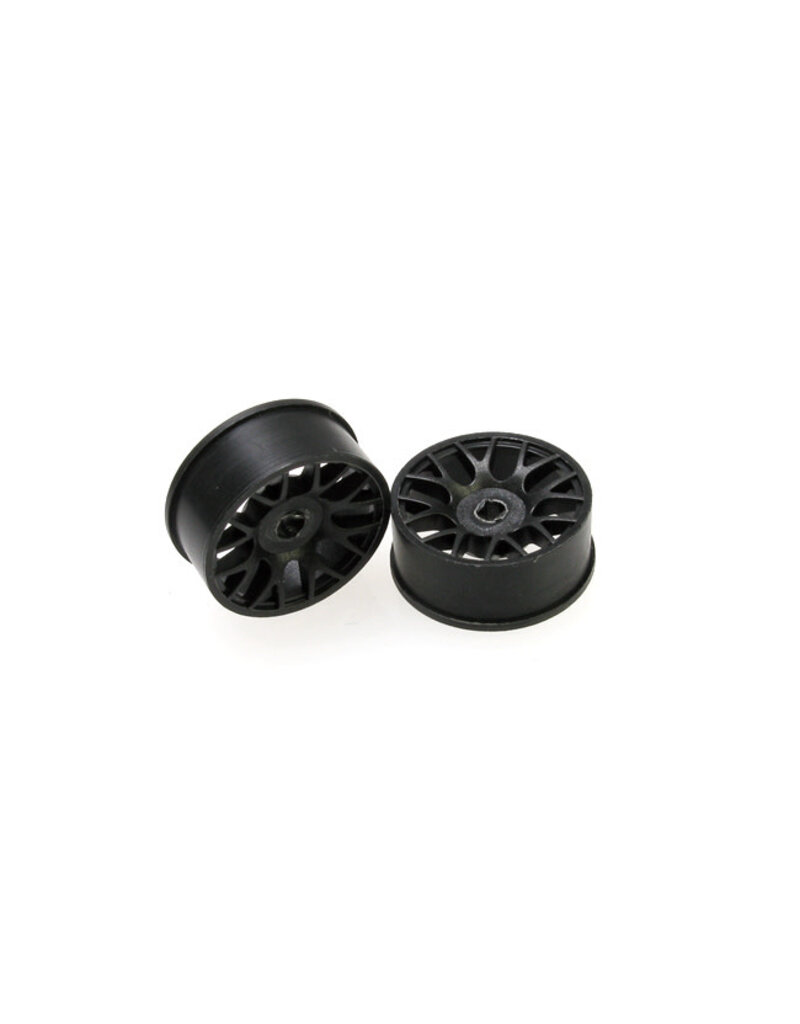PN RACING KEN PN488BF0 MINI-Z AWD MACHINE CUT BBS FRONT WHEEL F0 BLACK