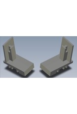 PN RACING KEN PN600524RX C9 ABS BODY SIDE CLIP FOR REFLEX AND MWX CHASSIS