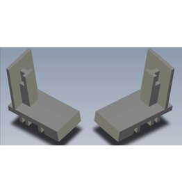 PN RACING KEN PN600524RX C9 ABS BODY SIDE CLIP FOR REFLEX AND MWX CHASSIS