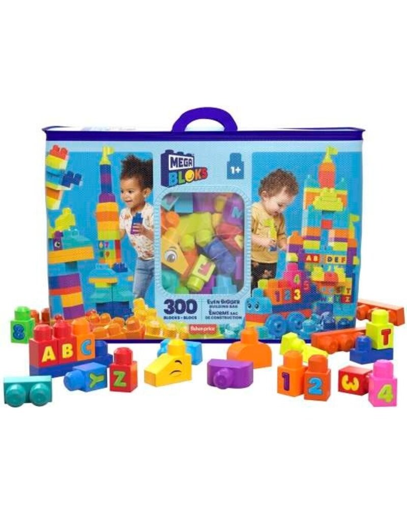 MEGA BLOKS FP HHM97 MEGA BLOKS EVEN BIGGER BUILDING BAG 300PCS